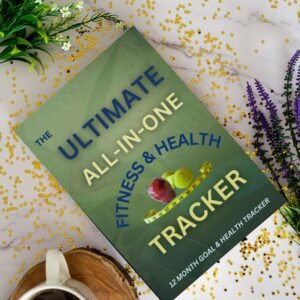 The Ultimate Fitness & Health Tracker: 12-Month All-in-One Wellness Planner for Goal Setting